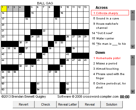 bawdy crossword