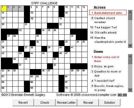 bawdy crossword