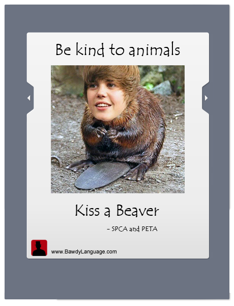 kiss Justin Bieber